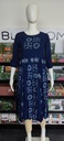 TPC5L5 Indigo Printed Aline Frock