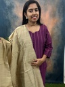 Nayathi Wine Kotta Silk Full Set