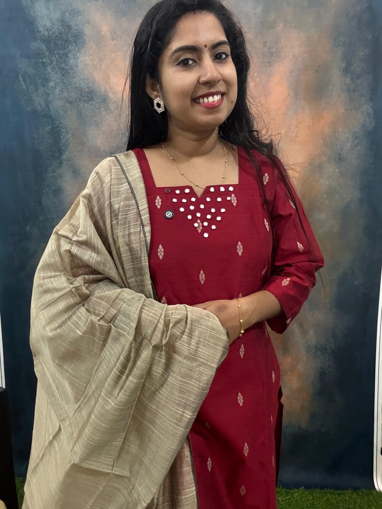 Nayathi Maroon Kotta Silk Full Set