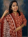 Cotton 3pc Set Slit Kurti