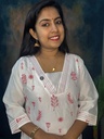 White Vatican Silk With Red Embroidery Design Front Portion V Neck Slit Kurti