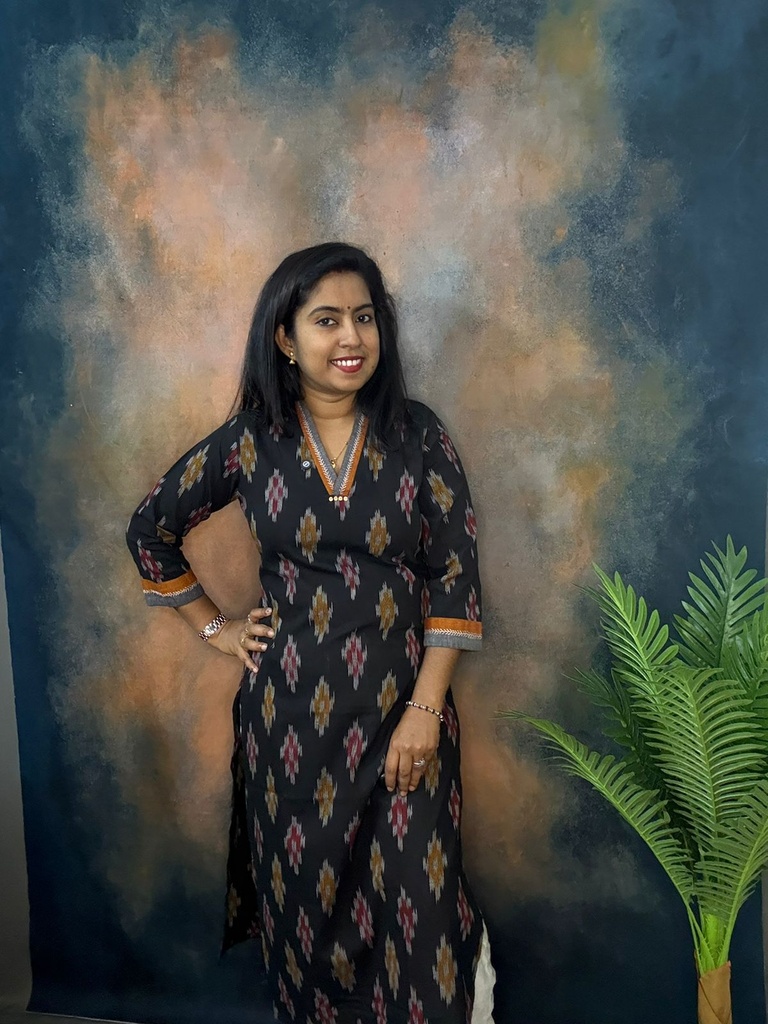 L0002 Anvita Black Kurti