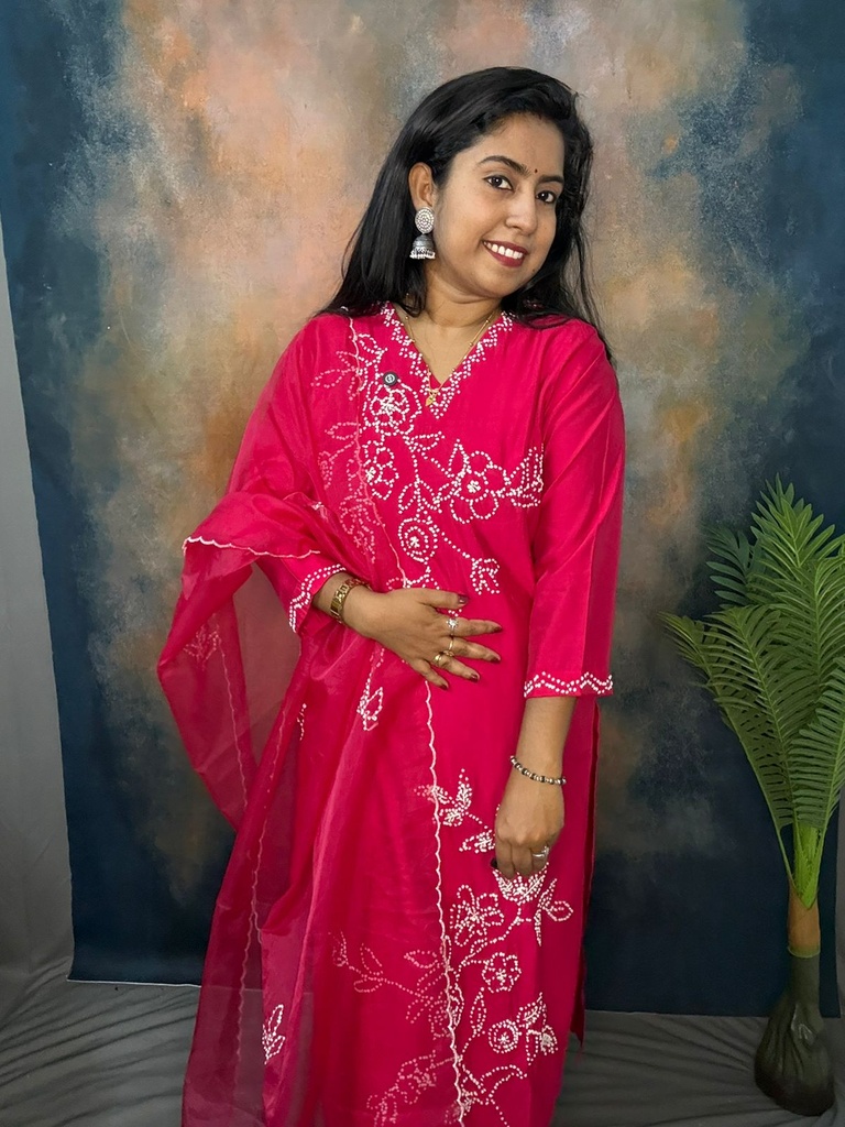 LP0016 Rani Pink 3PC Set 