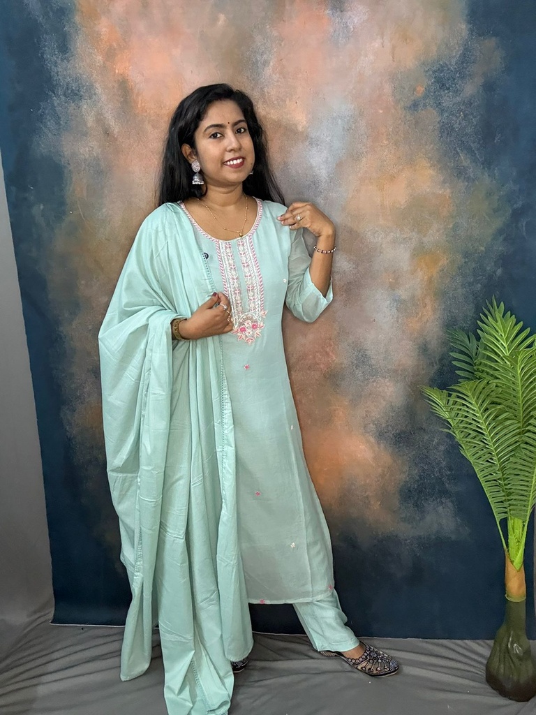 LP0018 Powder Blue 3PC Set