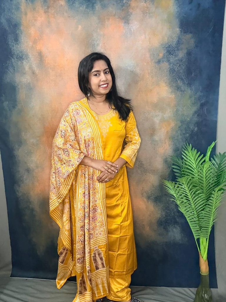 LP0014 Yellow Modal 3PC Set