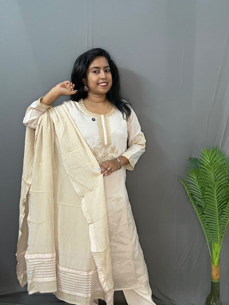 LP0026 Crushed Fabric 3PC Set