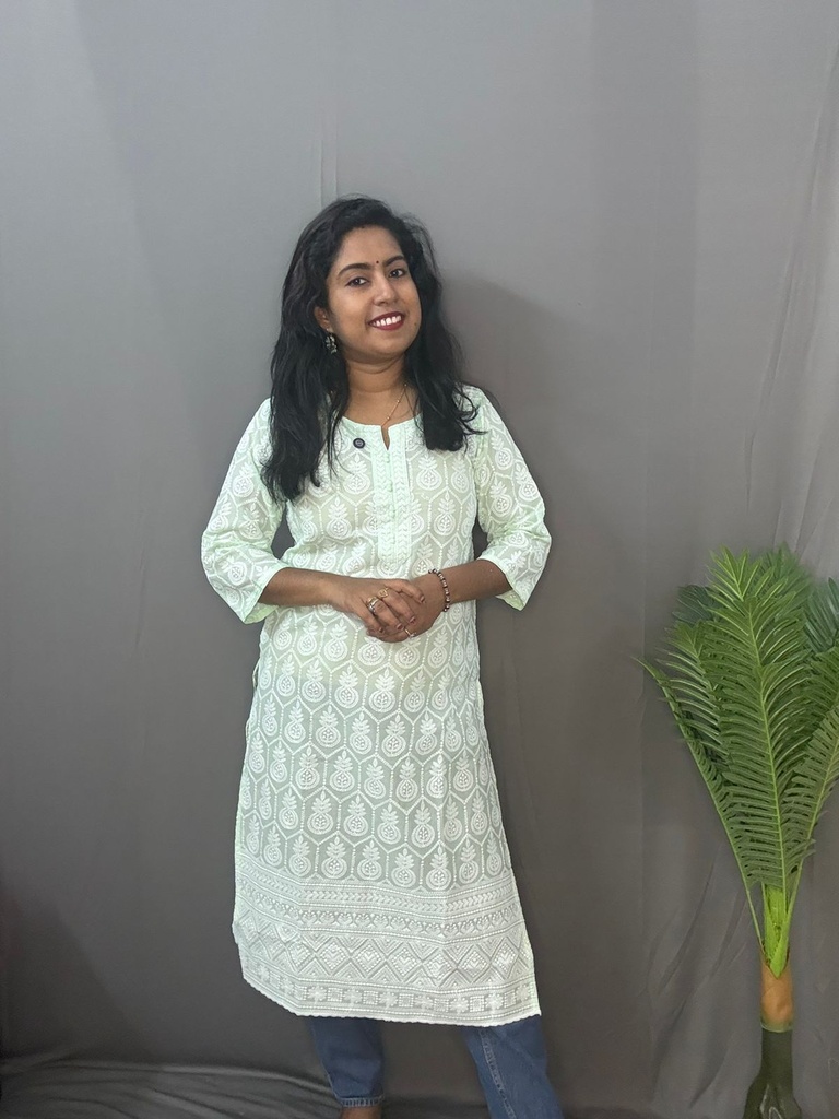 L0049 Chikkankari Top