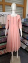 CL0004 Peach Chiffon Kurti