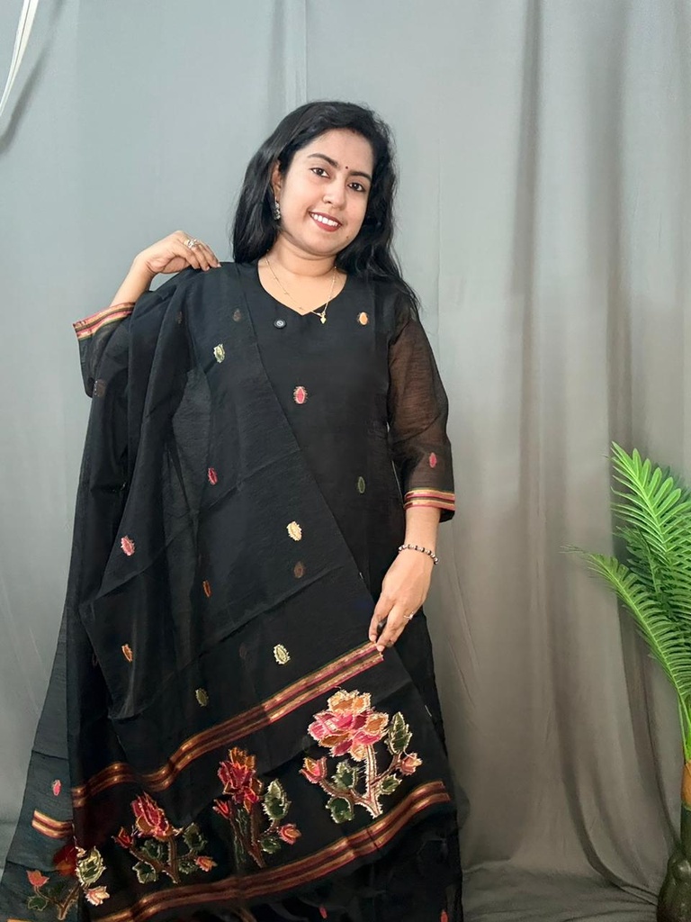 LP0028 Chanderi 3PC Set