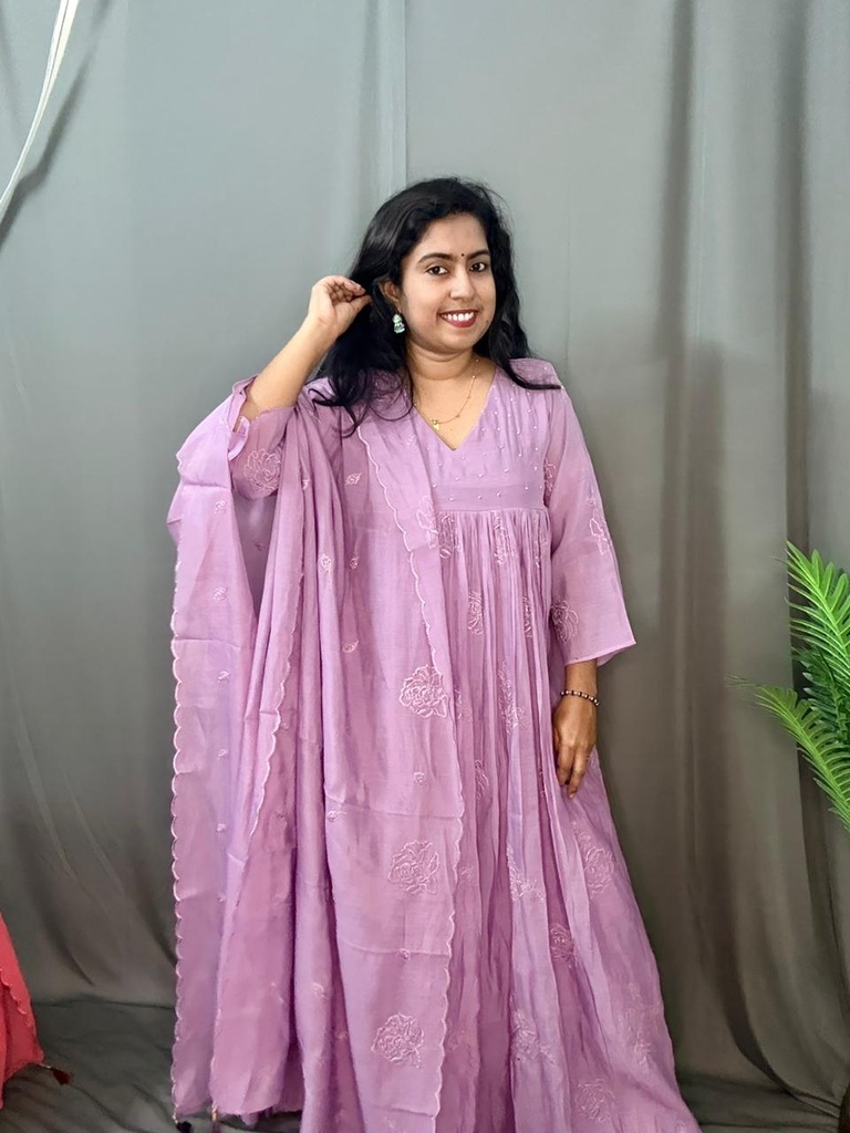 LP0030 Premium Mul Chanderi 3PC Set