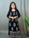 L0082 Black Smocked Frock