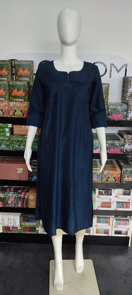 CL0010 Teal Blue Kurti