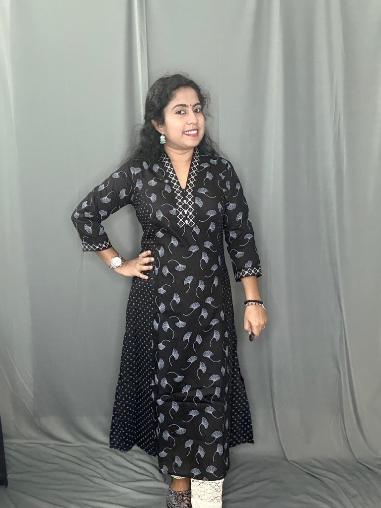  L0168 Anvita Princesscut Aline Slit Kurti