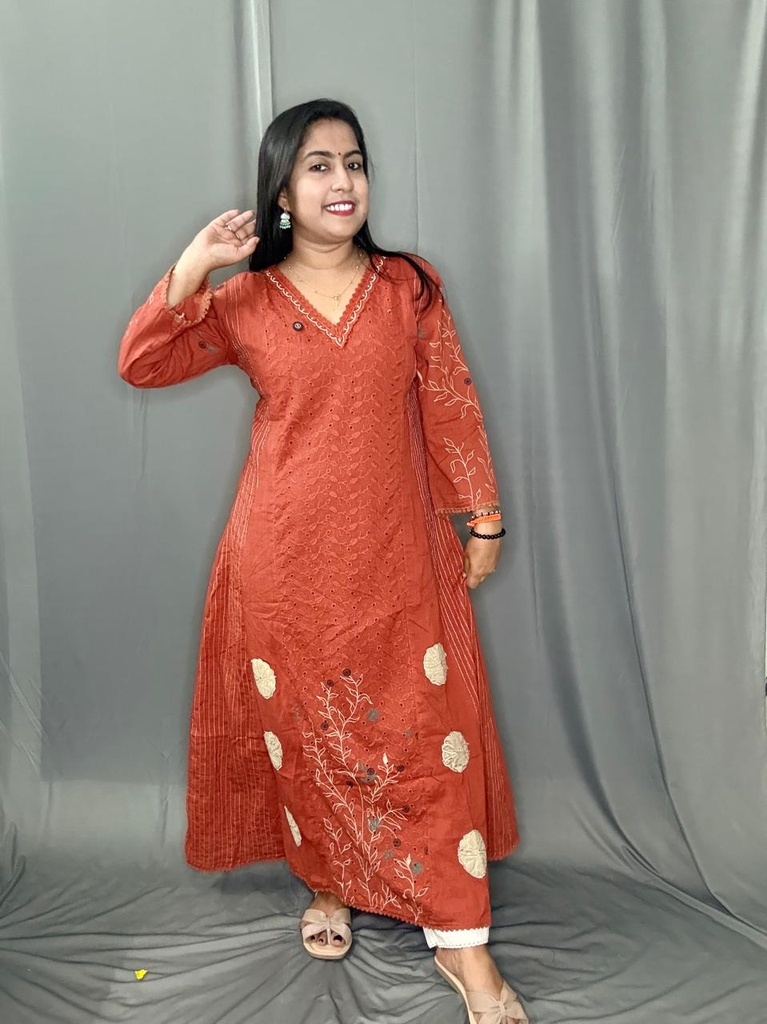 L0199 Farishta Cotton Kurti