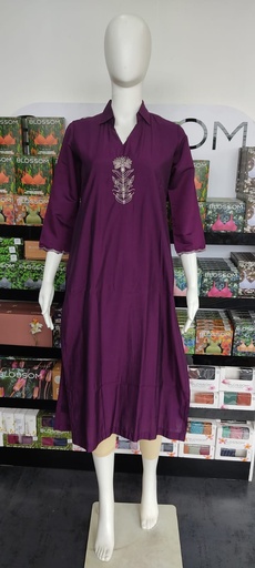 KU-51 N'Style Purple Kurti