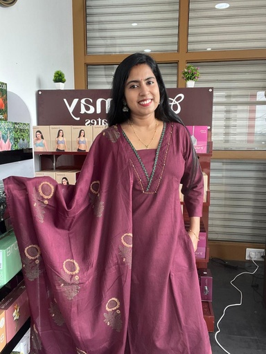 MFC2S1 Wine colour 3 piece set