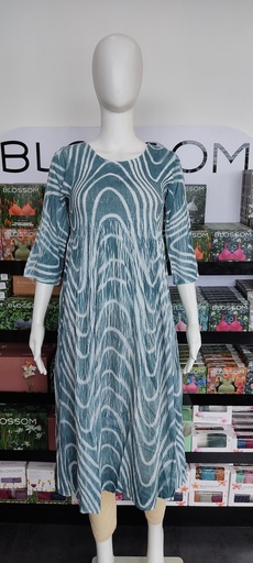 TPC5L5 Light Blue Aline Frock