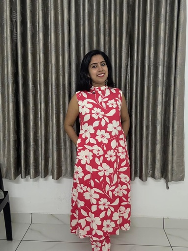 Pinkish Peach Coord Set