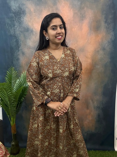 Floral Print Cotton 2 PCS Set 