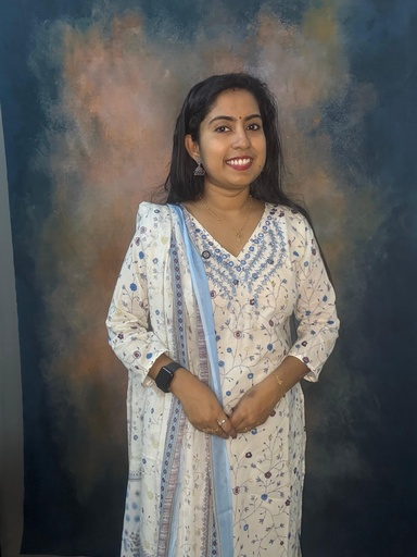 Offwhite Small Floral Print Cotton 3PCS Set With Handwork 