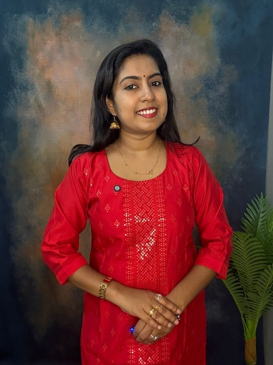 Red Cotton Silk Thread & Sequence Work Slit Kurti 