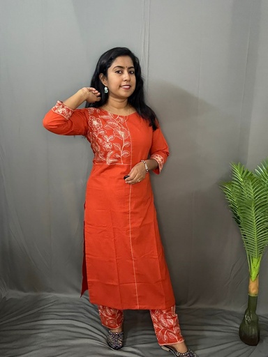 L0033 Orange 2PC Set 