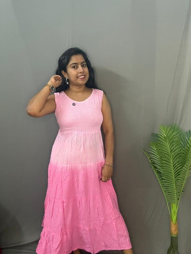 L0051 Double Shaded Smocked Frock