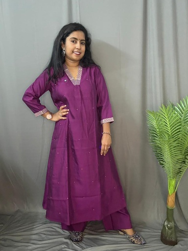 L0079 Celebration Purple 2PC Set