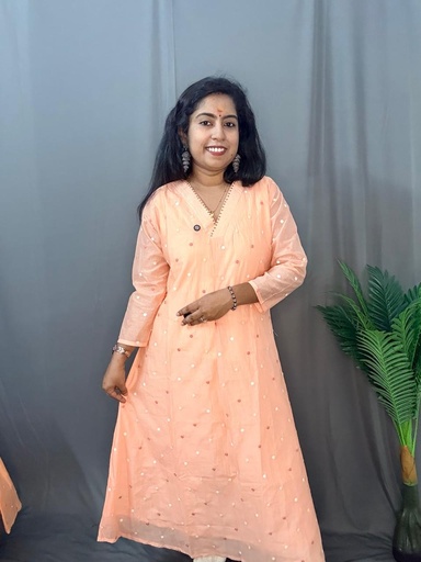 LP0036 Premium Mul Chanderi Aline