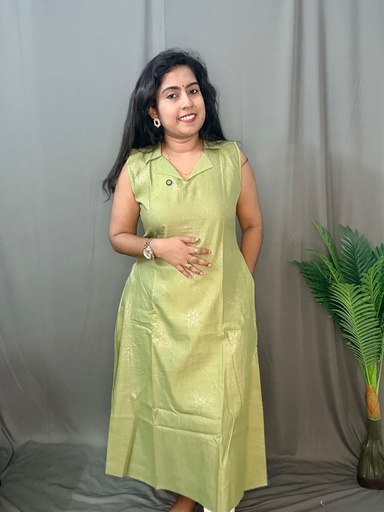 L0096 Vatican Silk Kurti