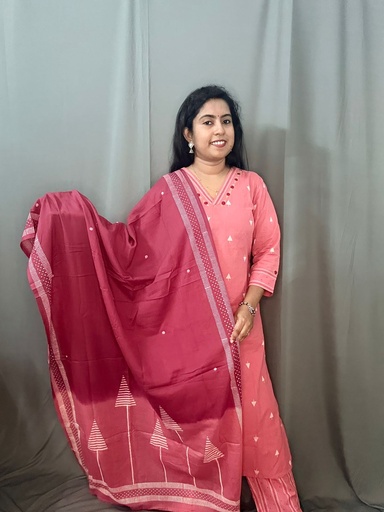 L0104 Anaya Pink 3PC Set
