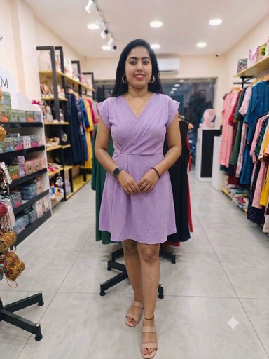 KMN012 Floral Jacquard Dress